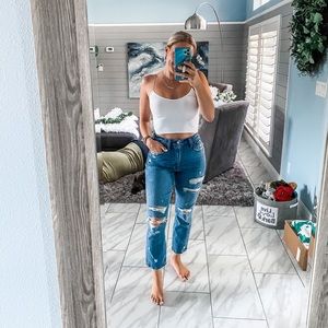 Abercrombie Mom Jean